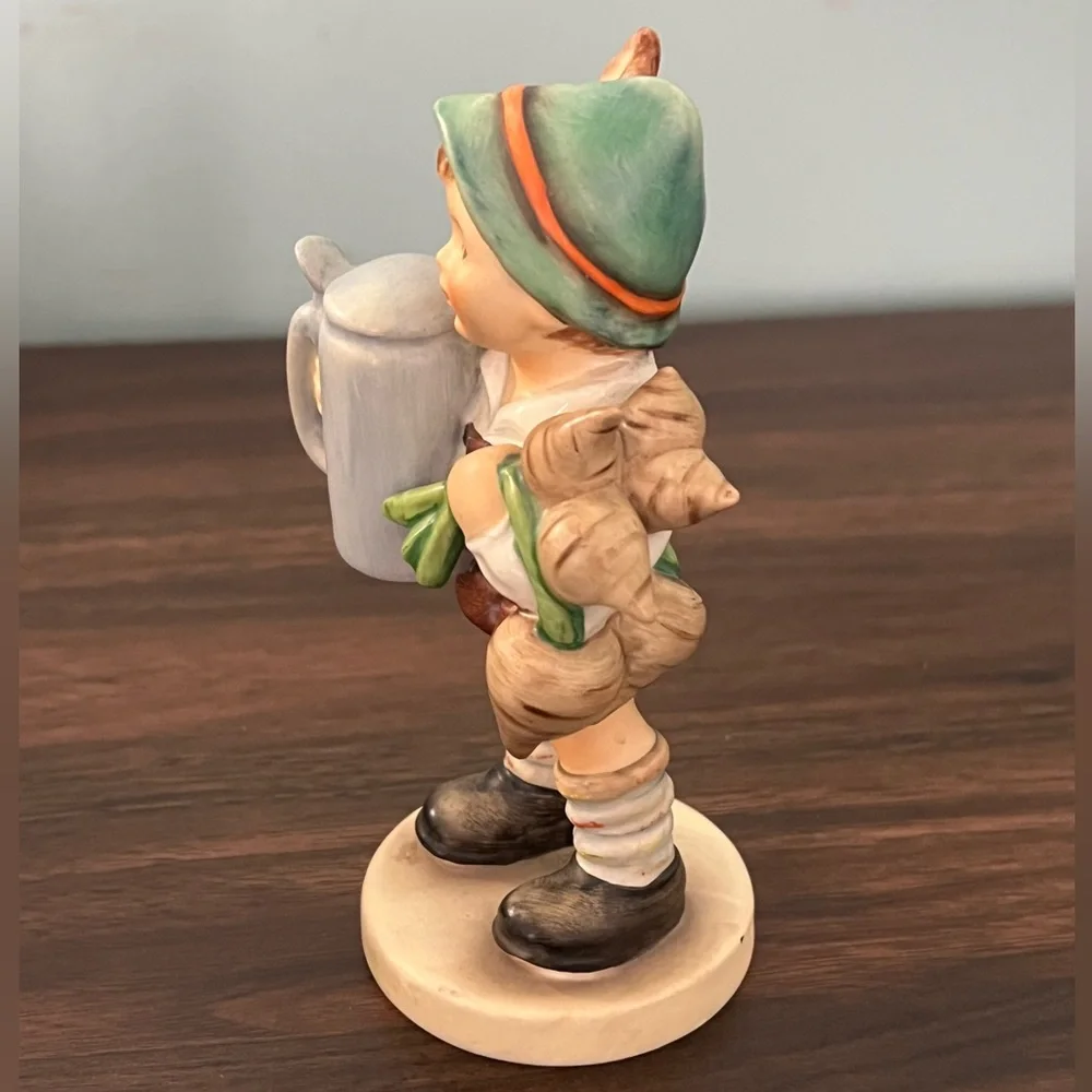 Goebel Figurine, for father with Mug and Sack